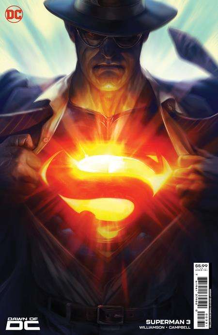 SUPERMAN #3 CVR C FRANCESCO MATTINA CARD STOCK VARIANT