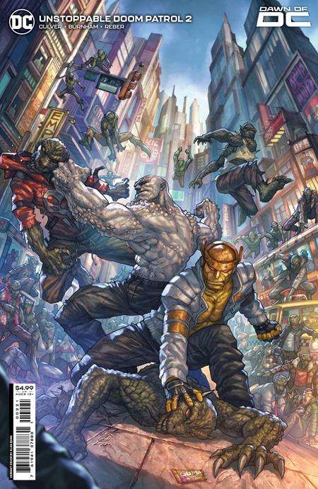 UNSTOPPABLE DOOM PATROL #2 (OF 6) CVR B ALAN QUAH CARD STOCK VARIANT