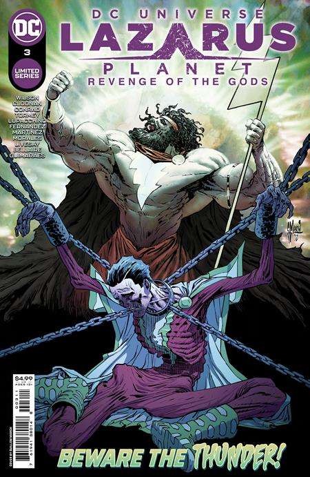 LAZARUS PLANET REVENGE OF THE GODS #3 (OF 4) CVR A GUILLEM MARCH