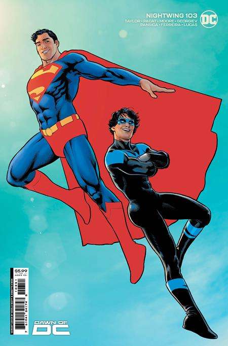 NIGHTWING #103 CVR D NICOLA SCOTT SUPERMAN CARD STOCK VARIANT