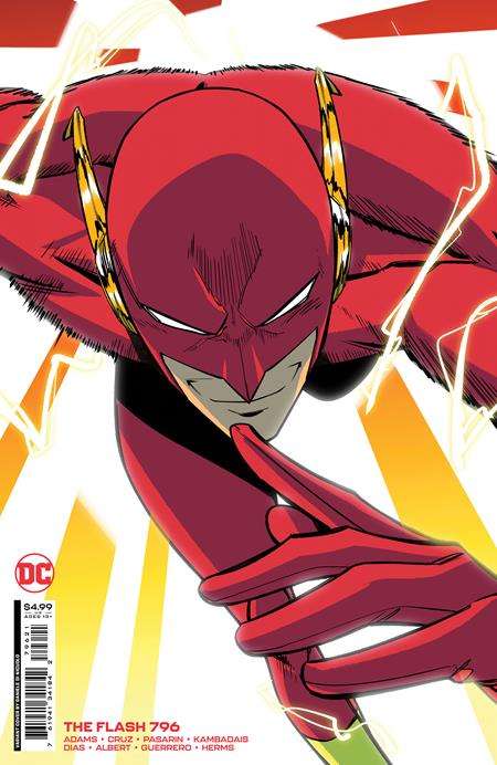 FLASH #796 CVR B DANIELE DI NICUOLO CARD STOCK VARIANT (ONE-MINUTE WAR)