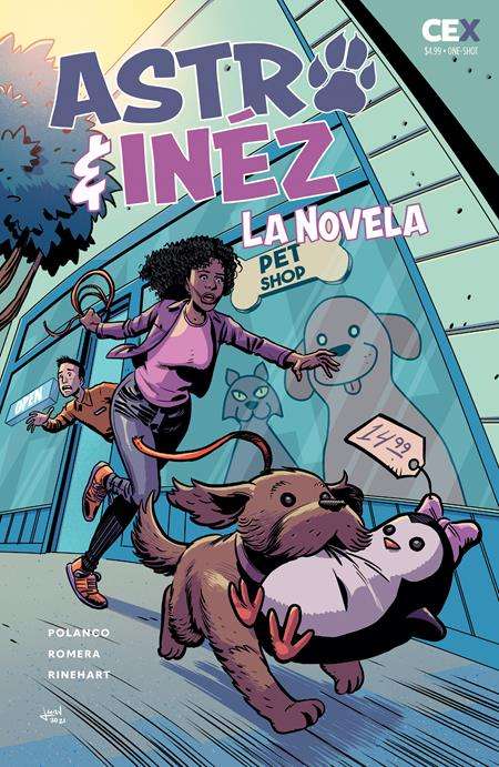 ASTRO AND INEZ LA NOVELA (ONE SHOT) CVR A JUAN ROMERA