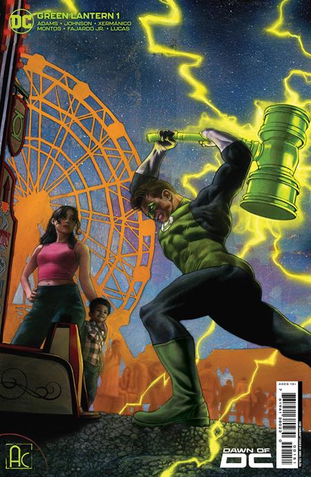 GREEN LANTERN #1 CVR F INC 1:50 ARIEL COLON CARD STOCK VARIANT