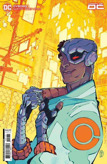 CYBORG #1 (OF 6) CVR C JORGE CORONA CARD STOCK VARIANT