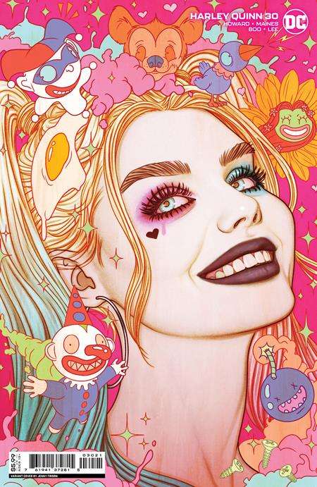 HARLEY QUINN #30 CVR B JENNY FRISON CARD STOCK VARIANT