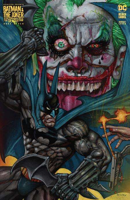 BATMAN & THE JOKER THE DEADLY DUO #7 (OF 7) CVR B SIMON BISLEY BATMAN & JOKER CARD STOCK VARIANT (MR