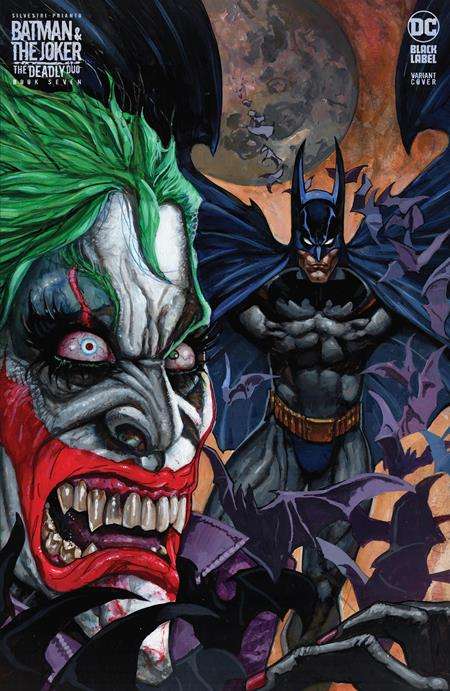 BATMAN & THE JOKER THE DEADLY DUO #7 (OF 7) CVR C SIMON BISLEY JOKER & BATMAN CARD STOCK VARIANT (MR