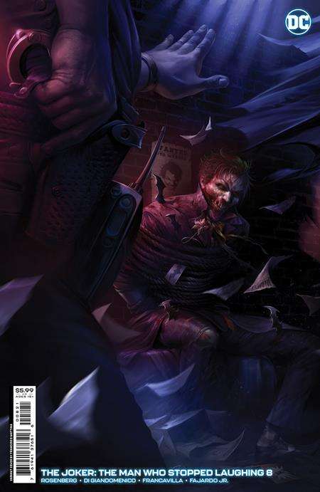 JOKER THE MAN WHO STOPPED LAUGHING #8 CVR B FRANCESCO MATTINA VARIANT