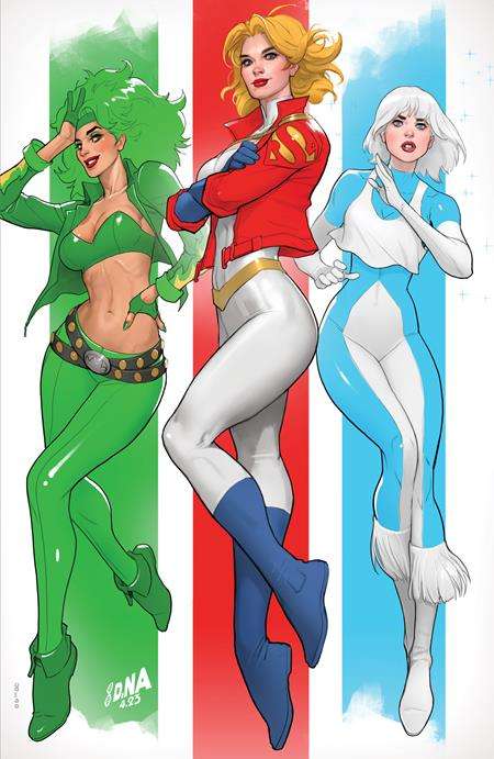 POWER GIRL SPECIAL #1 (ONE SHOT) CVR G DAVID NAKAYAMA FOIL VARIANT