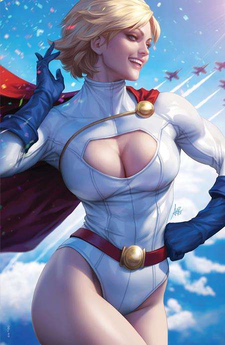 POWER GIRL SPECIAL #1 (ONE SHOT) CVR H STANLEY ARTGERM LAU FOIL VARIANT