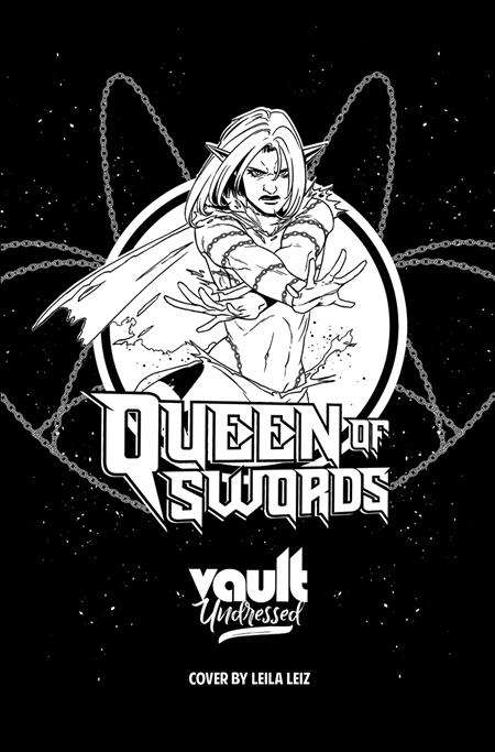 QUEEN OF SWORDS A BARBARIC STORY #1 CVR D LEILA LEIZ NSFW POLYBAGGED VARIANT (MR)