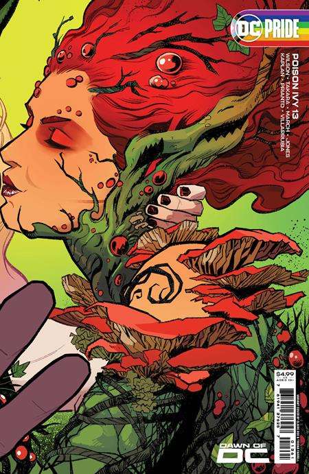 POISON IVY #13 CVR D CLAIRE ROE DC PRIDE CONNECTING POISON IVY CARD STOCK VARIANT (1 OF 2)