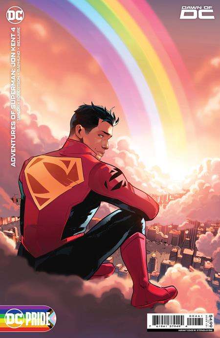 ADVENTURES OF SUPERMAN JON KENT #4 (OF 6) CVR D STEPHEN BYRNE DC PRIDE CARD STOCK VARIANT