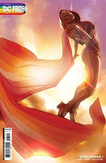 STEELWORKS #1 (OF 6) CVR D JOSHUA SWAY SWABY DC PRIDE CARD STOCK VARIANT