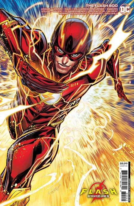 FLASH #800 CVR G JONBOY MEYERS THE FLASH MOVIE CARD STOCK VARIANT