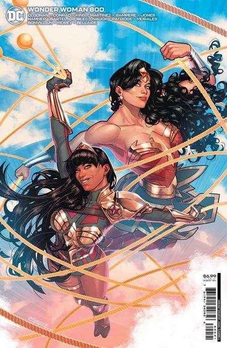 WONDER WOMAN #800 CVR C JAMAL CAMPBELL CARD STOCK VARIANT