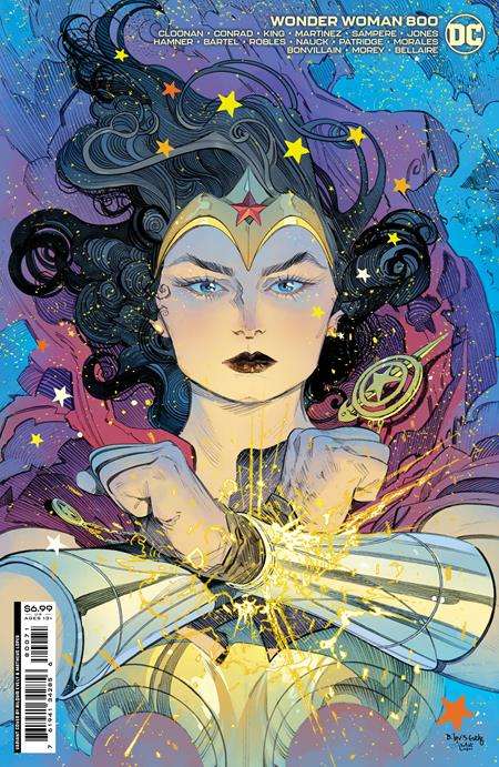 WONDER WOMAN #800 CVR D BILQUIS EVELY CARD STOCK VARIANT