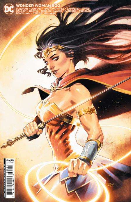 WONDER WOMAN #800 CVR E BELEN ORTEGA CARD STOCK VARIANT