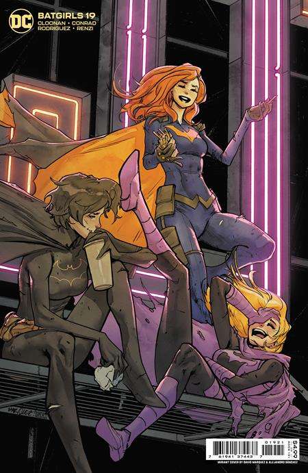 BATGIRLS #19 CVR B DAVID MARQUEZ CARD STOCK VARIANT