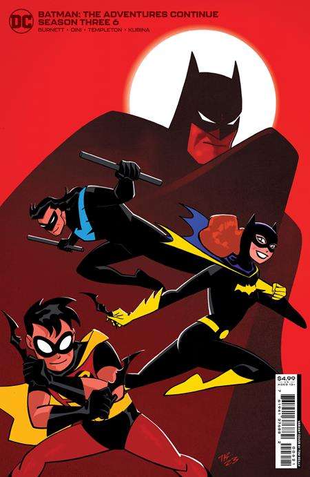 BATMAN THE ADVENTURES CONTINUE SEASON THREE #6 (OF 8) CVR B TOM REILLY CARD STOCK VARIANT