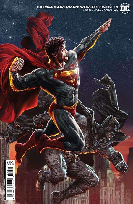 BATMAN SUPERMAN WORLDS FINEST #16 CVR B LEE BERMEJO CARD STOCK VARIANT