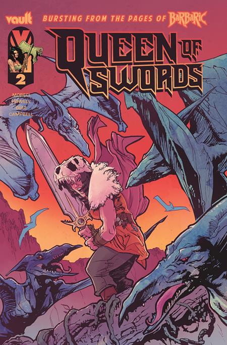 QUEEN OF SWORDS A BARBARIC STORY #2 CVR B NATHAN GOODEN VARIANT (MR)