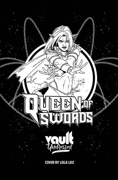 QUEEN OF SWORDS A BARBARIC STORY #2 CVR C LEILA LEIZ NSFW POLYBAGGED VARIANT (MR)