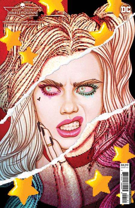 KNIGHT TERRORS HARLEY QUINN #1 (OF 2) CVR B JENNY FRISON CARD STOCK VARIANT