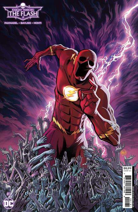 KNIGHT TERRORS FLASH #1 (OF 2) CVR C DANIEL BAYLISS CARD STOCK VARIANT