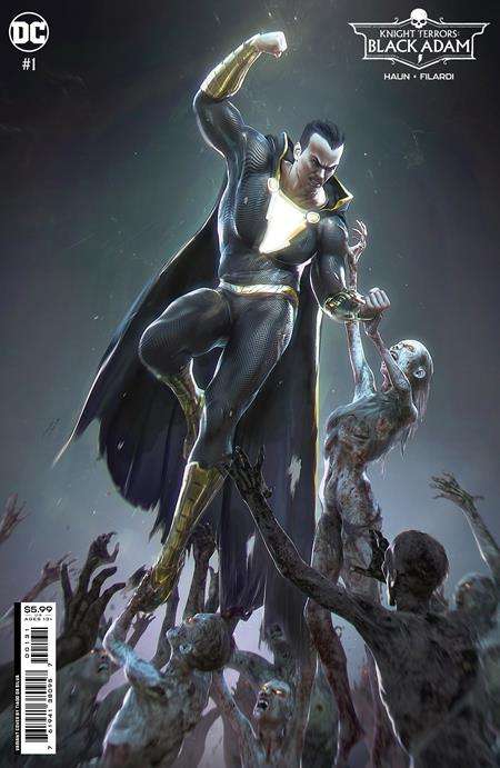 KNIGHT TERRORS BLACK ADAM #1 (OF 2) CVR C TIAGO DA SILVA CARD STOCK VARIANT