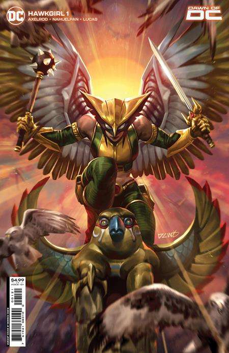 HAWKGIRL #1 (OF 6) CVR B DERRICK CHEW CARD STOCK VARIANT