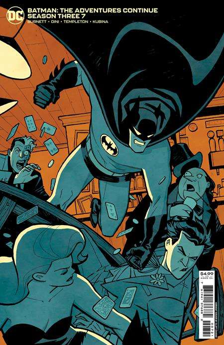 BATMAN THE ADVENTURES CONTINUE SEASON THREE #7 (OF 8) CVR B CLIFF CHIANG CARD STOCK VARIANT