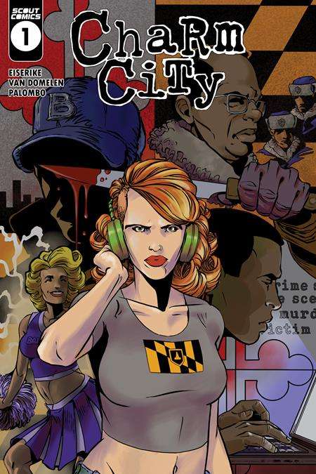 CHARM CITY #1 (OF 5) CVR B SCOTT VAN DOMELEN VARIANT