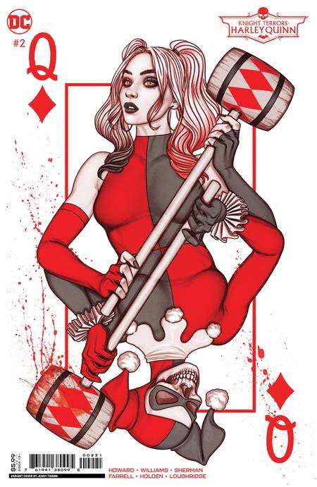 KNIGHT TERRORS HARLEY QUINN #2 (OF 2) CVR B JENNY FRISON CARD STOCK VARIANT