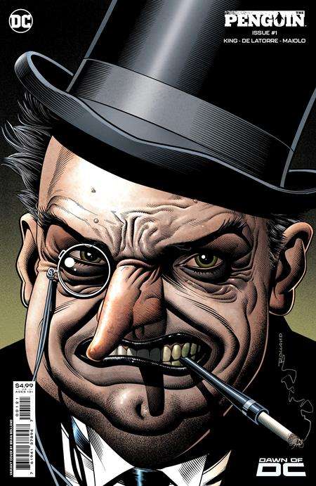 PENGUIN #1 CVR B BRIAN BOLLAND CARD STOCK VARIANT