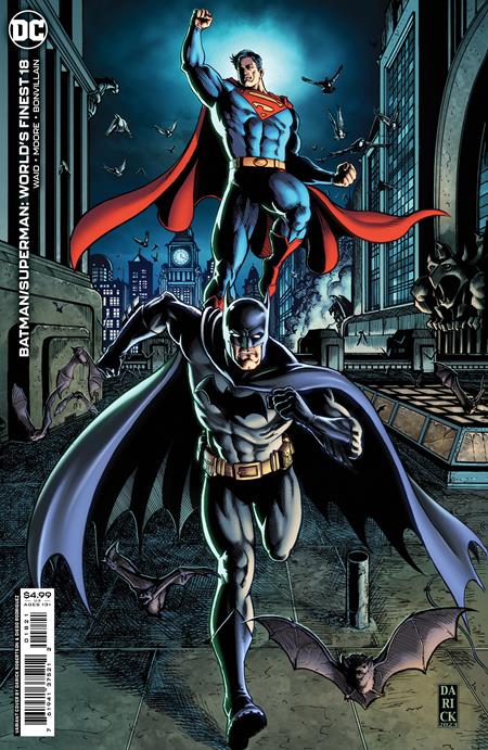 BATMAN SUPERMAN WORLDS FINEST #18 CVR B DARICK ROBERTSON & DIEGO RODRIGUEZ CARD STOCK VARIANT