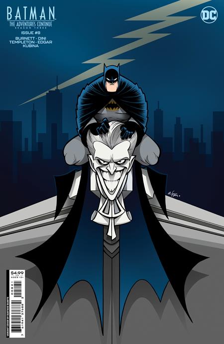 BATMAN THE ADVENTURES CONTINUE SEASON THREE #8 (OF 8) CVR B GUSTAVO DUARTE CARD STOCK VARIANT