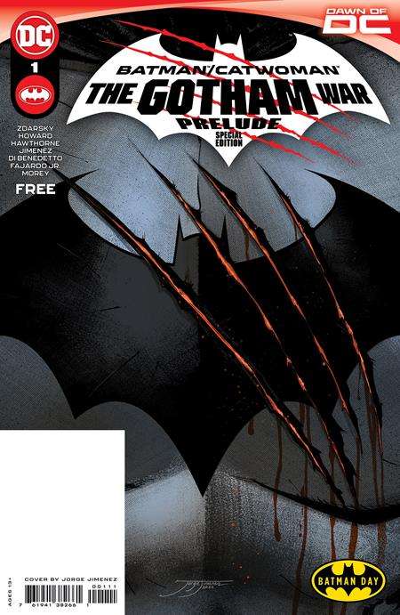 BATMAN DAY 2023 - BATMAN CATWOMAN PRELUDE TO GOTHAM WAR #1 BATMAN DAY SPECIAL EDITION