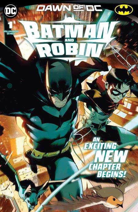 BATMAN AND ROBIN #1 CVR A SIMONE DI MEO WRAPAROUND CVR