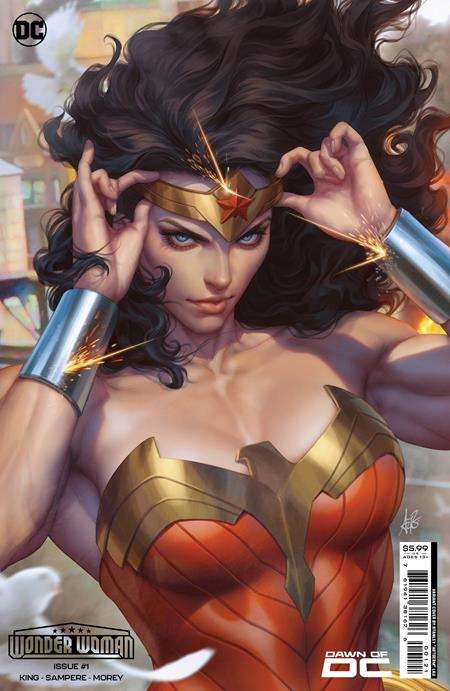 WONDER WOMAN #1 CVR B STANLEY ARTGERM LAU CARD STOCK VARIANT