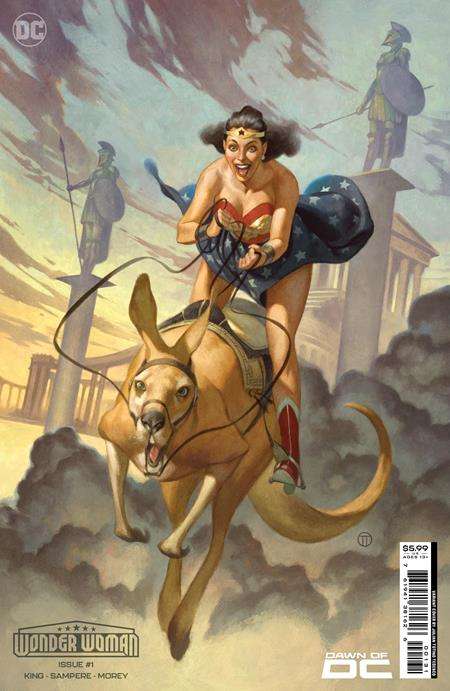 WONDER WOMAN #1 CVR C JULIAN TOTINO TEDESCO CARD STOCK VARIANT