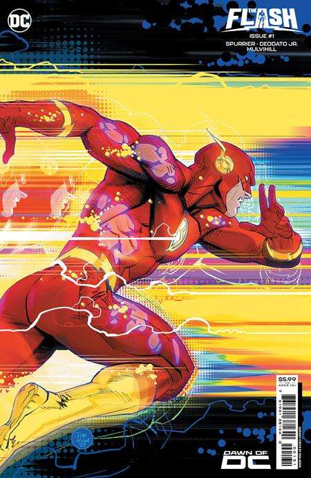 FLASH #1 CVR C DAN MORA CARD STOCK VARIANT