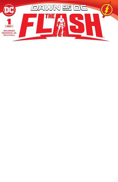 FLASH #1 CVR E BLANK CARD STOCK VARIANT