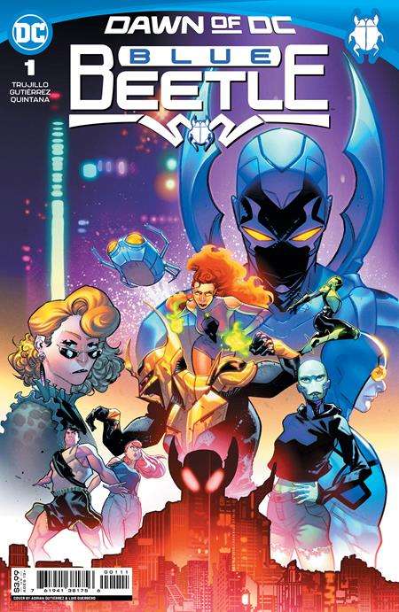 BLUE BEETLE #1 CVR A ADRIAN GUTIERREZ