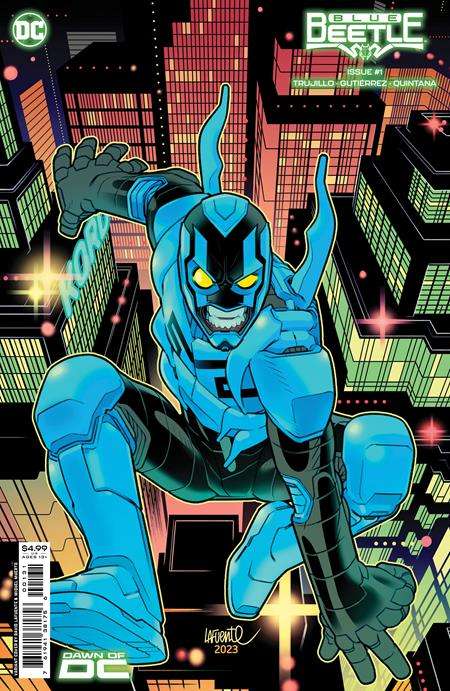 BLUE BEETLE #1 CVR B DAVID LAFUENTE CARD STOCK VARIANT