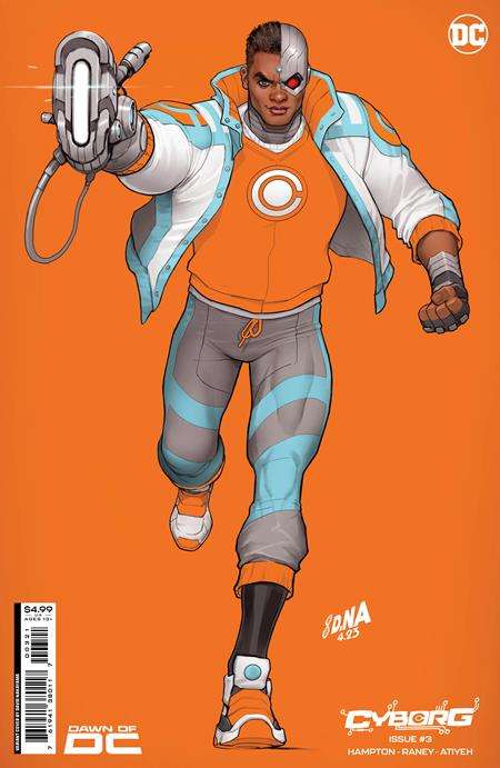 CYBORG #3 (OF 6) CVR B DAVID NAKAYAMA CARD STOCK VARIANT