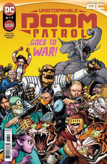 UNSTOPPABLE DOOM PATROL #6 (OF 7) CVR A CHRIS BURNHAM