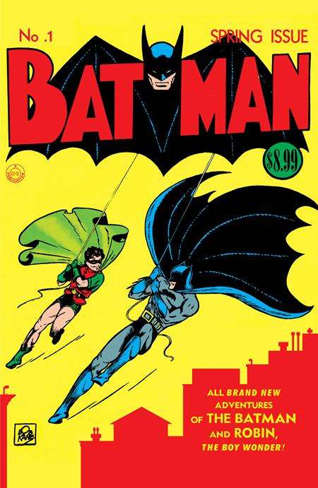 BATMAN #1 FACSIMILE EDITION CVR B BOB KANE & JERRY ROBINSON FOIL VARIANT