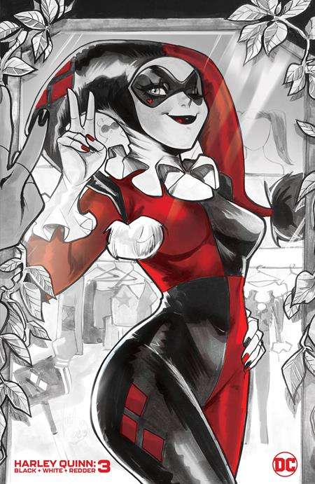 HARLEY QUINN BLACK WHITE REDDER #3 (OF 6) CVR B MIRKA ANDOLFO VARIANT