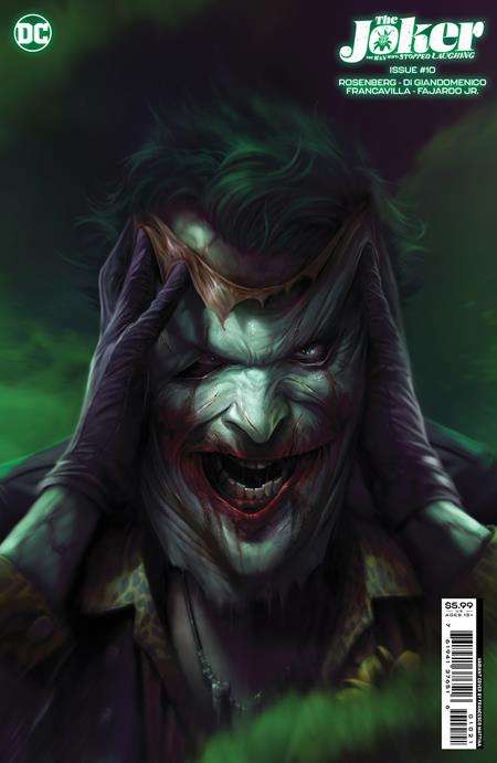 JOKER THE MAN WHO STOPPED LAUGHING #10 CVR B FRANCESCO MATTINA VARIANT